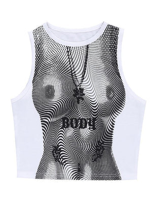 Screen Print Tank Top