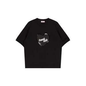 Sequin Heart Club T-Shirt