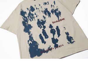 'Shadow crowd' T shirt