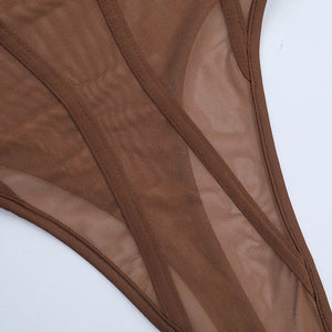 Sheer Bodycon Top – MAUVSTUDIO®