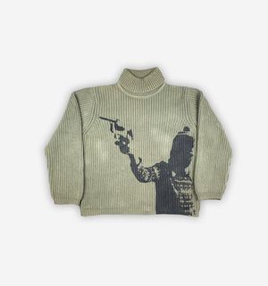 "Shooter" Knit Sweater