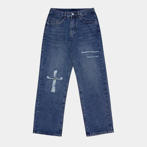 'Skull island' Jeans