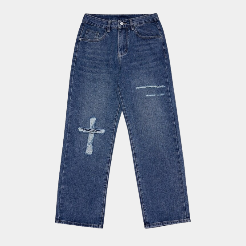 'Skull island' Jeans