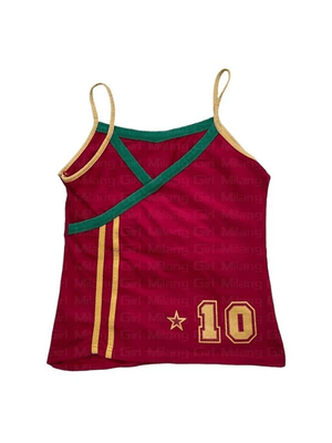 Portugal Spice Girl Navel Slim Tank Tops