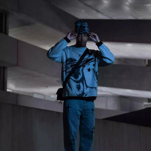 "Starblind" Knit Sweater