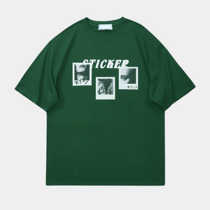 'Sticker' T shirt