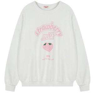 Strawberry Milk Sweatshirt