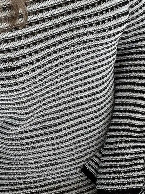 Striped Mini Dress view 6 | MAUVSTUDIO®