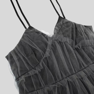 Tulle Mini Dress view 5 | MAUVSTUDIO®