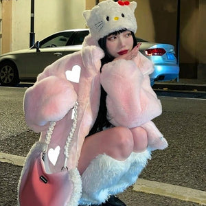 Veste aesthetic coeur