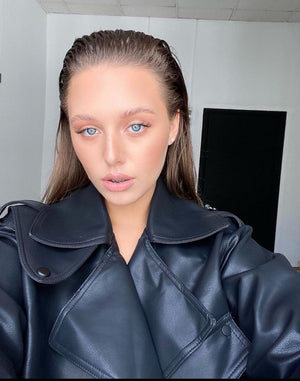 Veste en cuir végan "Loane"