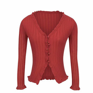 Vivian Ribbed Cardigan