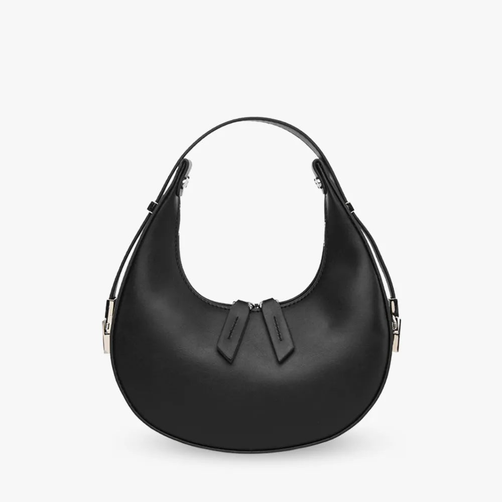Morena | Half-Moon Faux Leather Bag