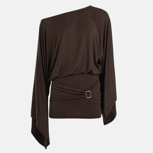 Y2K Batwing Sleeve Mini Dress view 3 | MAUVSTUDIO®