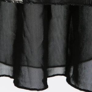 , Y2K skirt styled with a crop top