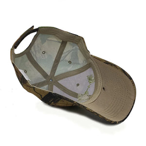 Y2K Embroidered Fish Bone Camo Baseball Cap – MAUVSTUDIO®