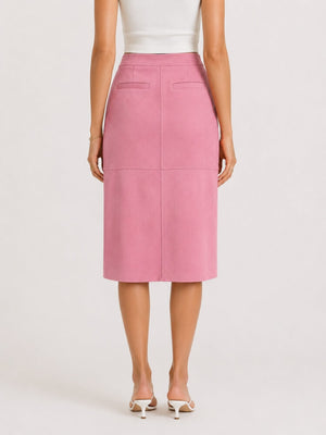 , Y2K skirt styled with a crop top