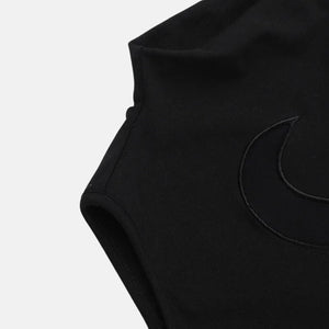 Y2K Goth Beaded Crop Top, Y2K tube top styled with low rise bottoms