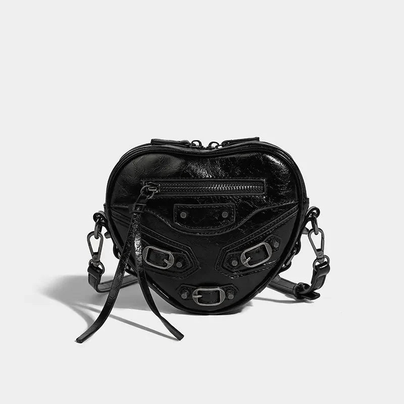 Sac Cœur Y2K Grunge à Ceinture