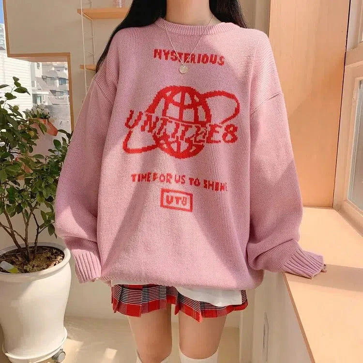 Y2K Mysterious Sweater