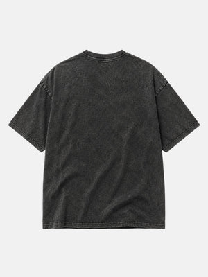 Y2K Nana Graphic Tee with printed graphic, Y2K graphic tee styled with low rise bottoms