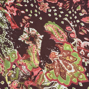Y2K Paisley Tube Mini Dress view 6 | MAUVSTUDIO®