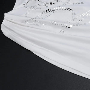 Y2K Rhinestone Tie-Up Crop Top with tie detail, Y2K tube top styled with low rise bottoms