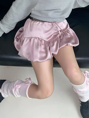 , Y2K skirt styled with a crop top