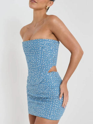 , Y2K skirt styled with a crop top