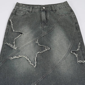 , Y2K skirt styled with a crop top