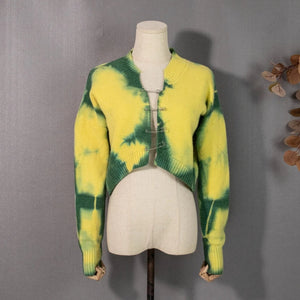 Y2K Tie Dye Cardigan