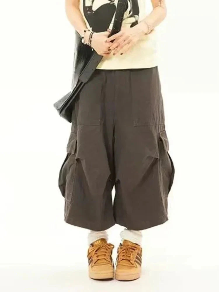 Y2K Vintage Baggy Cargo Shorts Jorts