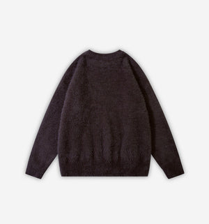 "Cipher" Jacquard Knit Sweater