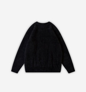 "Cipher" Jacquard Knit Sweater