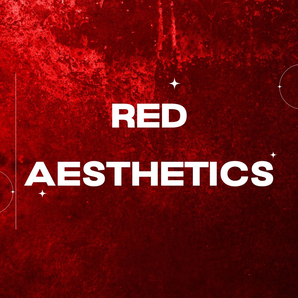 Red Aesthetics Clothing Collection - Mauv Studio