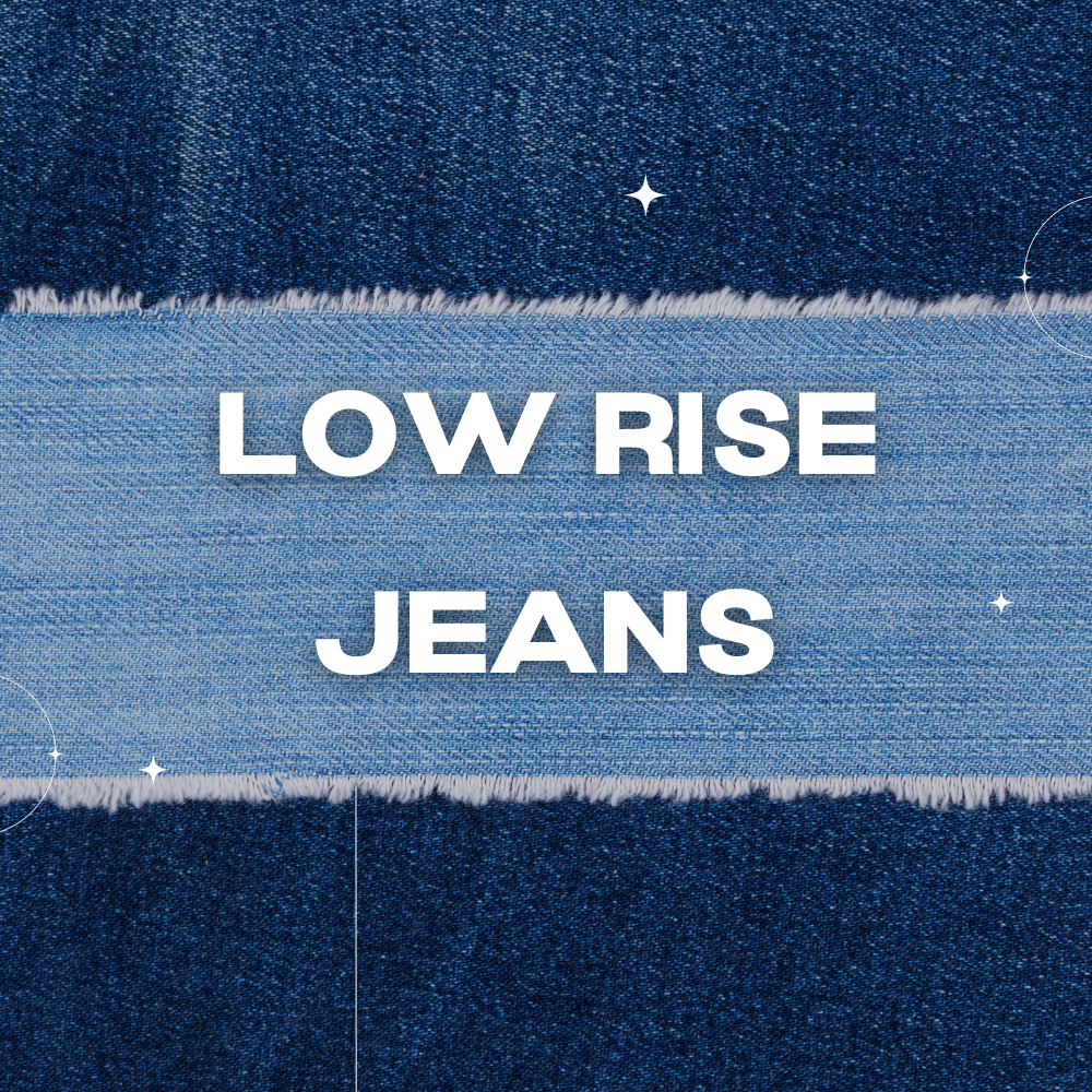 Women's Low Rise Jeans Collection - Mauv Studio
