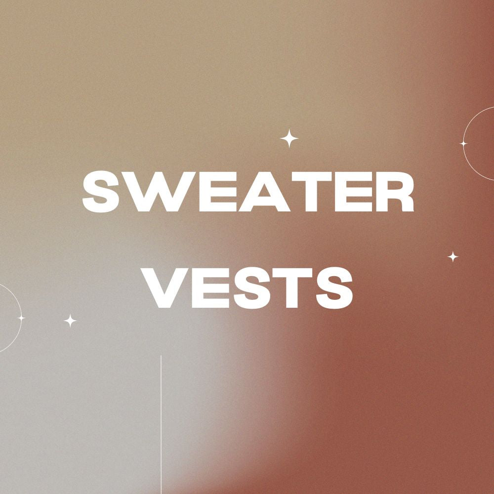 Women's Sweater Vests Collection - Mauv Studio