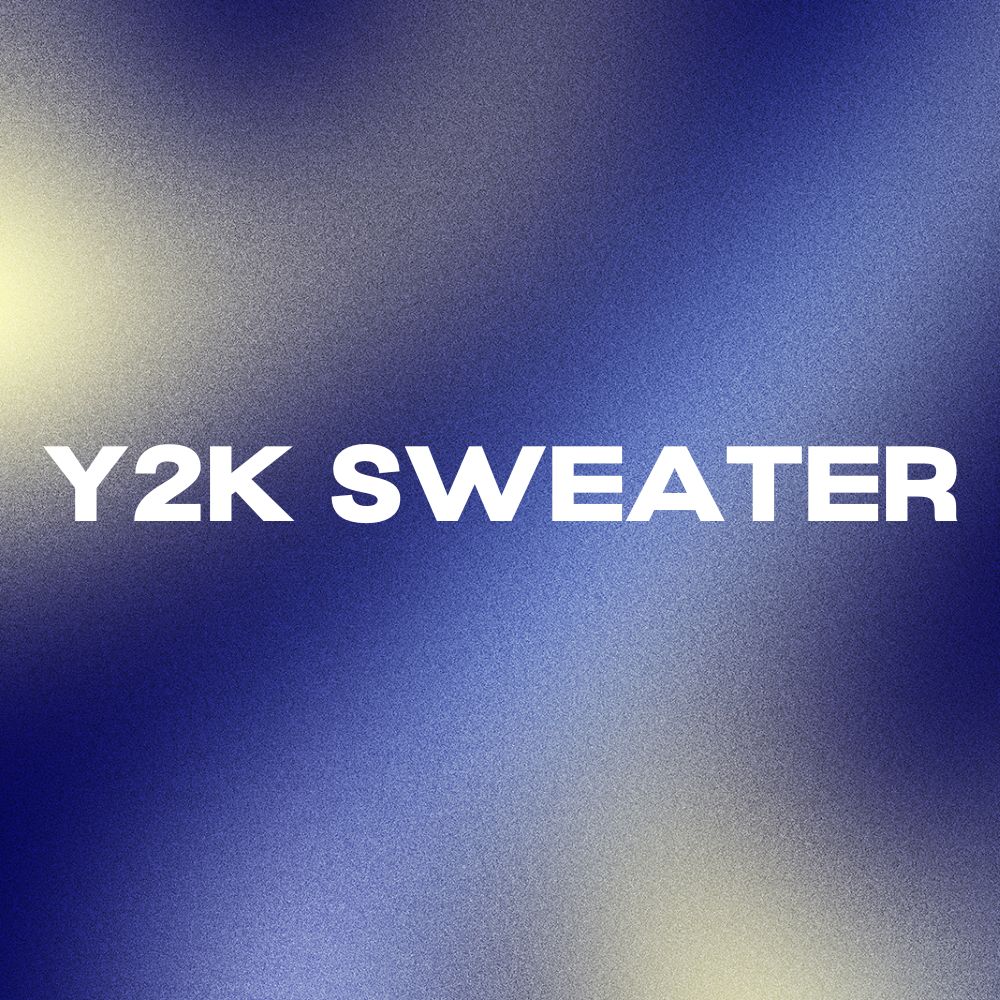 Y2K Sweater Collection - Mauv Studio