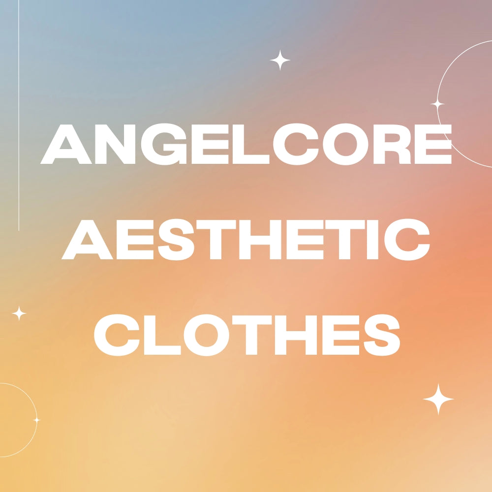 Angelcore Aesthetic Clothes Collection - Mauv Studio