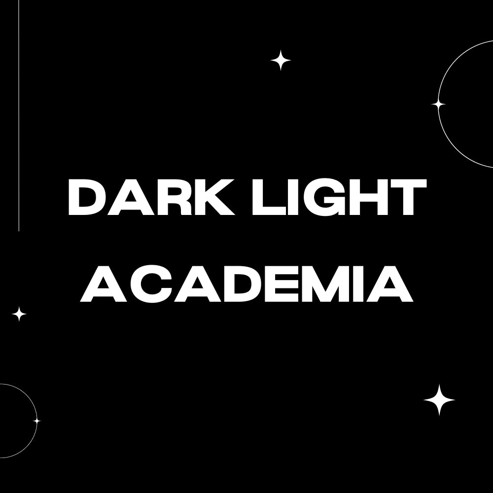 Dark Light Academia Aesthetic Clothes Collection - Mauv Studio