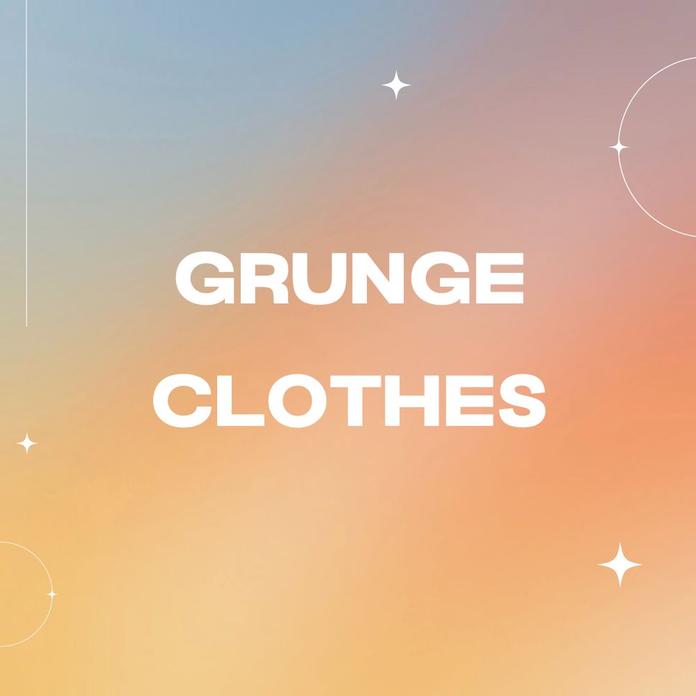 Grunge Clothes Collection - Mauv Studio