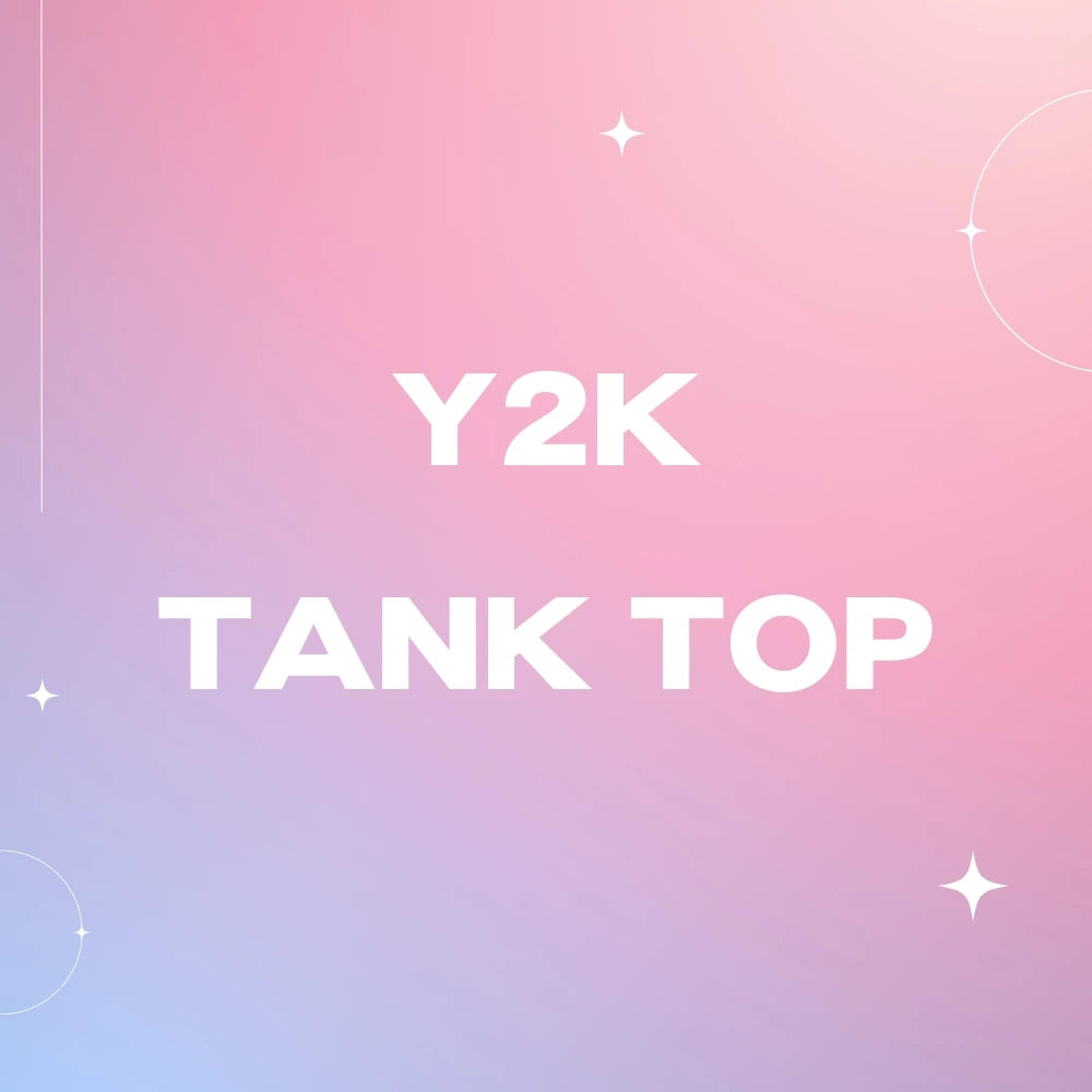 Y2K Tank Top Collection - Mauv Studio