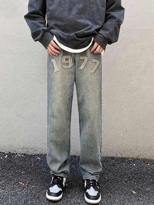 '1977' Jeans-Jeans-MAUV STUDIO-STREETWEAR-Y2K-CLOTHING