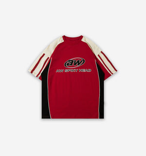 Y2K Spiky Head Graphic T-Shirt-Tee-Red-M-MAUV STUDIO®