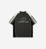 Y2K Spiky Head Graphic T-Shirt-Tee-Black-M-MAUV STUDIO®