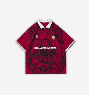 Y2K BlackAir Graphic T-Shirt-Tee-Red-M-MAUV STUDIO®