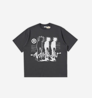 Y2K Aftertought Graphic T-Shirt-Tee-Gray-S-MAUV STUDIO®