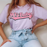 90's Baby T-Shirt-T-Shirts-MAUV STUDIO-STREETWEAR-Y2K-CLOTHING