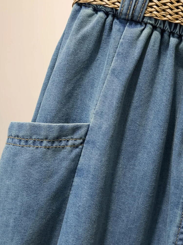 , Y2K skirt styled with a crop top