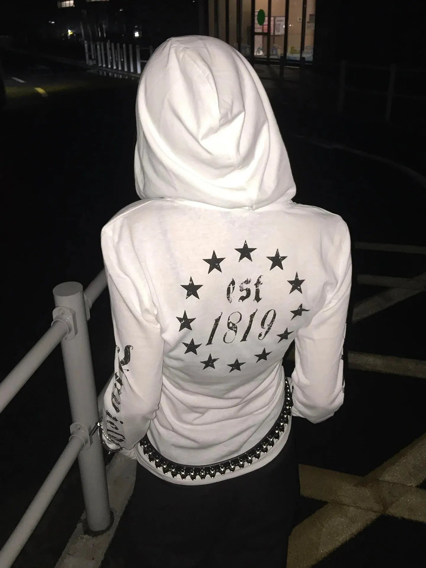 Acubi Hooded Graphic Top – MAUVSTUDIO®